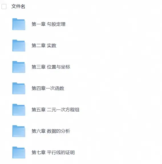 八年级数学上册 讲义（北师大版）-298资料