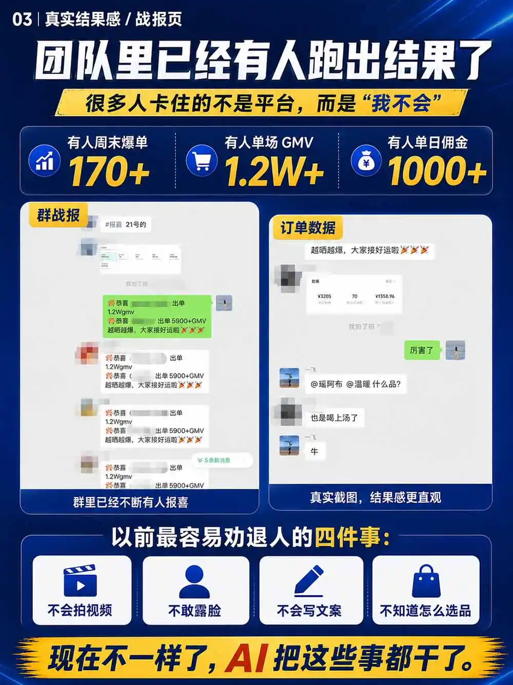 图片[5]-2026视频号AI爆品带货训练营-9月开课｜不露脸不直播，AI做视频发视频号，有人下单，你赚佣金，轻松单日佣金1000+-298资料