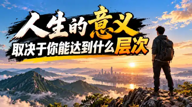 某公众号付费文章：人生的意义，取决于你能达到什么层次-298资料