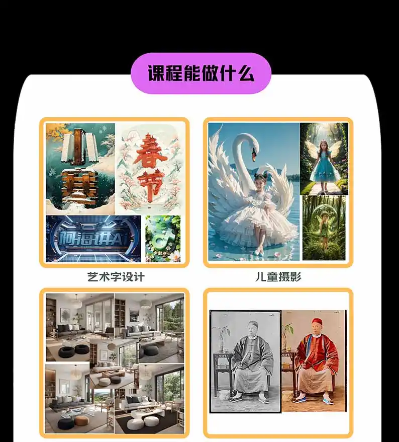图片[1]-【无水印】AI商业视觉设计实战课：从SD基础部署到ComfyUI+Flux工作流，掌握摄影电商建筑AI创作-298资料
